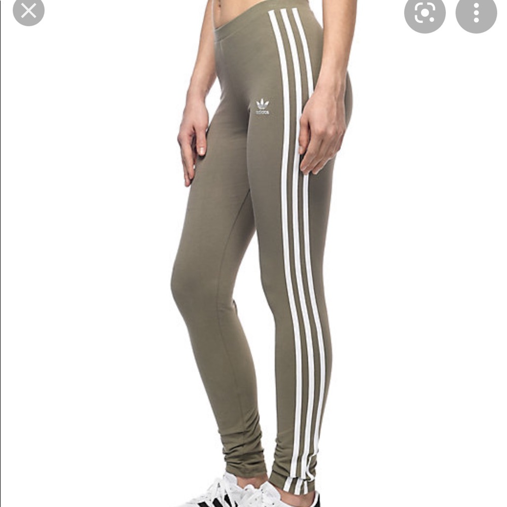 ADICOLOR CLASSICS 3-STRIPES LEGGINGS OLIVE